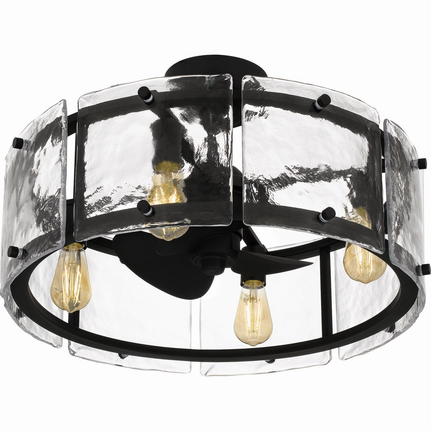 Fortress Four Light Fandelier Earth Black Fandeliers at discount prices