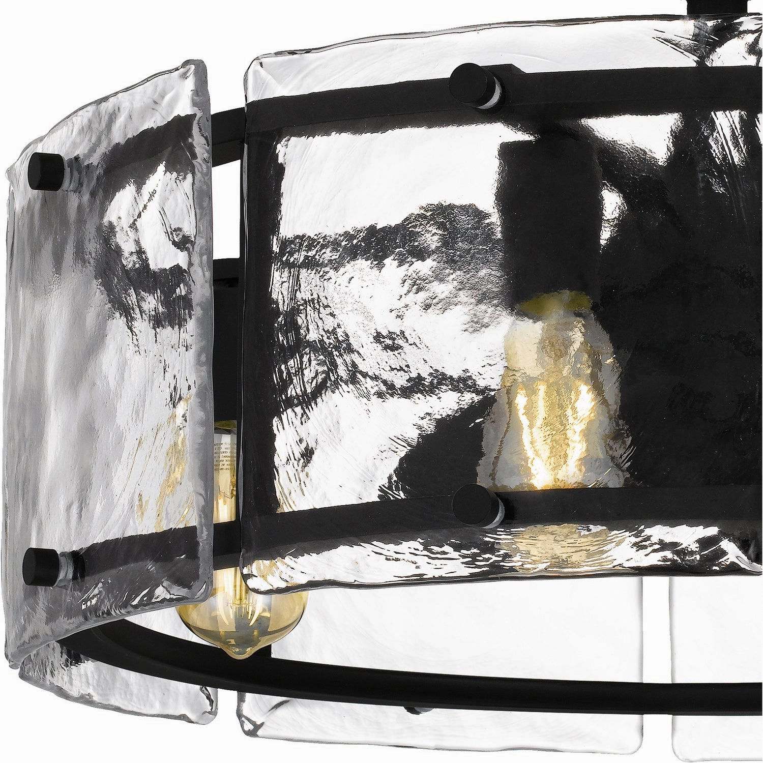 Fortress Four Light Fandelier Earth Black Fandeliers at discount prices