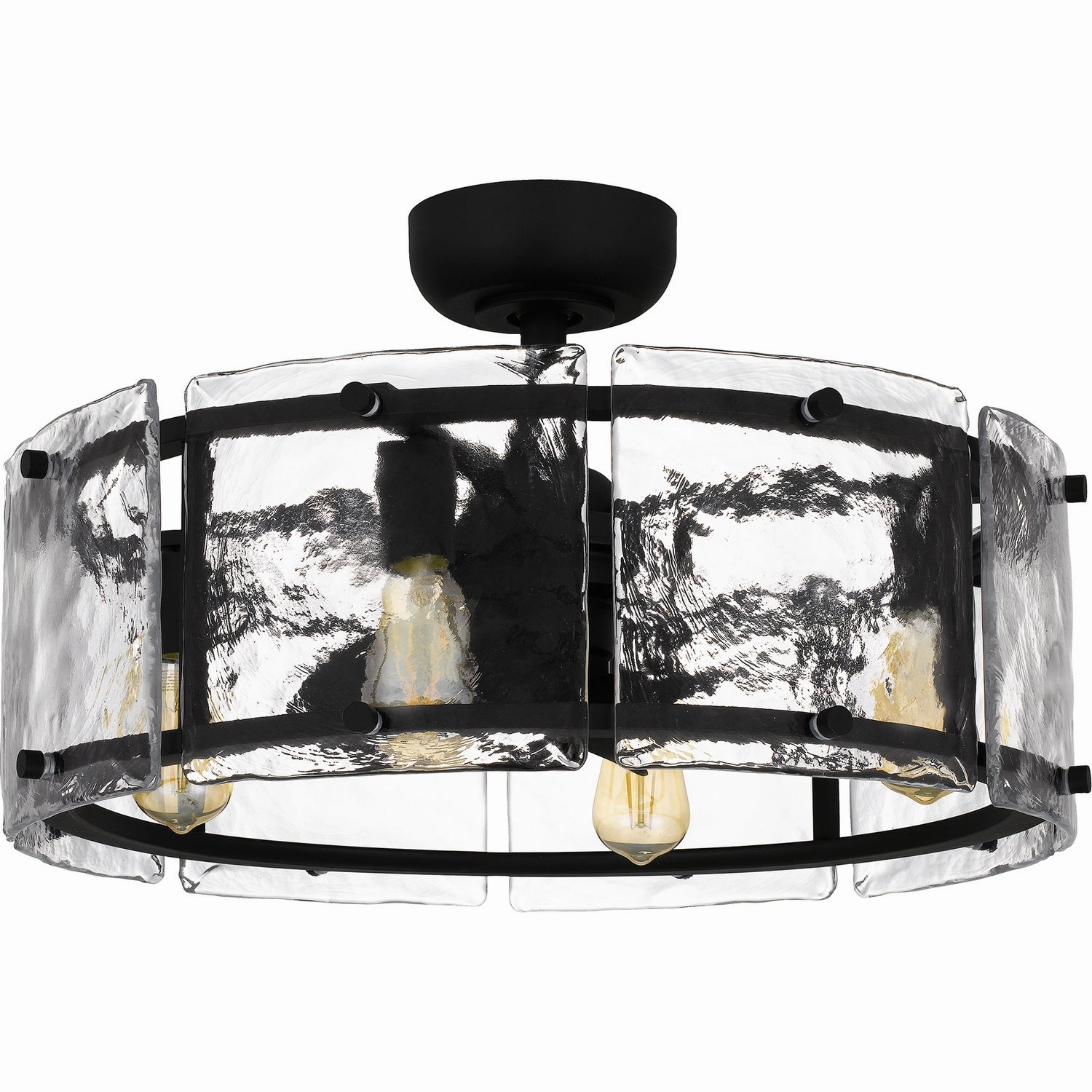 Fortress Four Light Fandelier Earth Black Fandeliers at discount prices