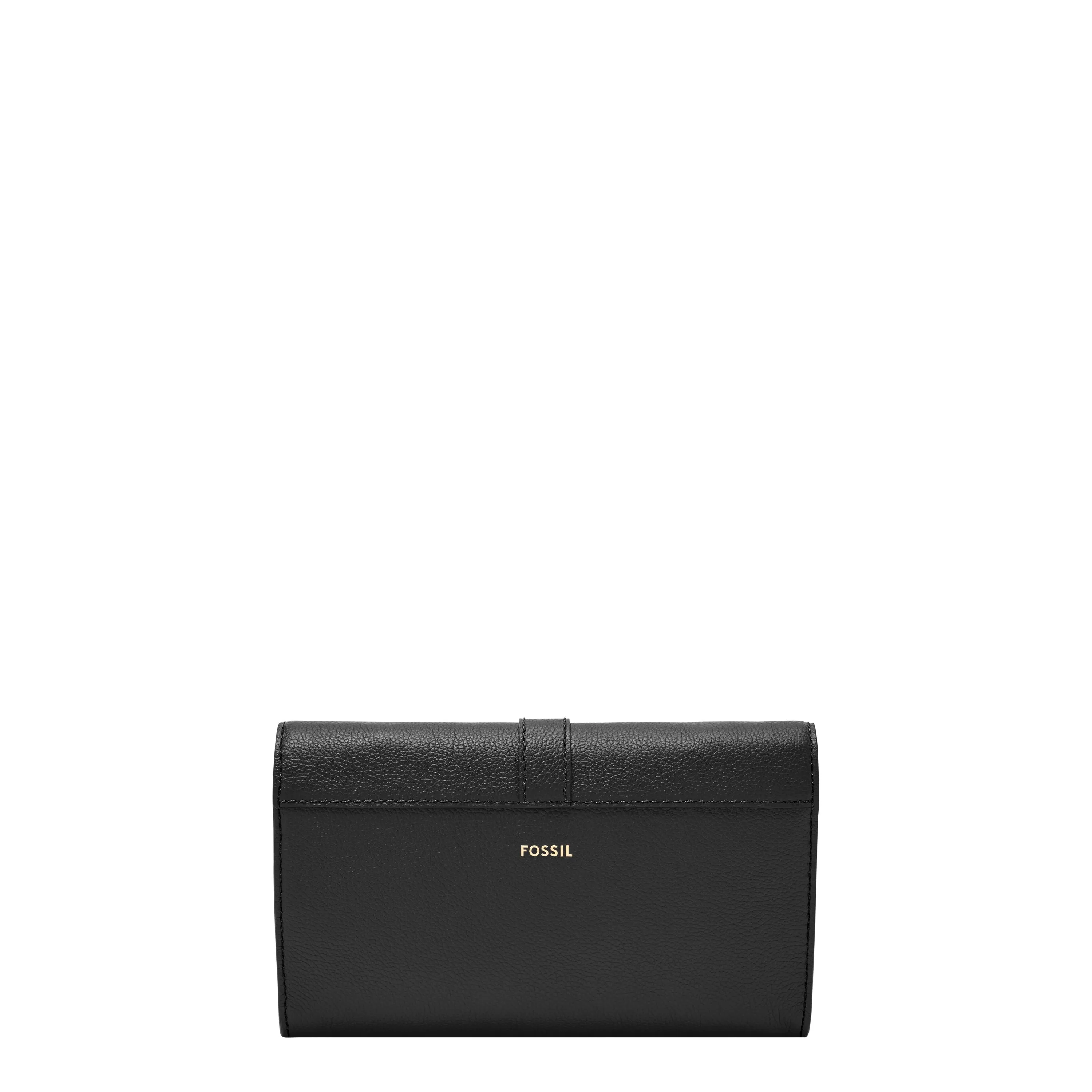 Fossil Women's Emery Leather Wallet Crossbody