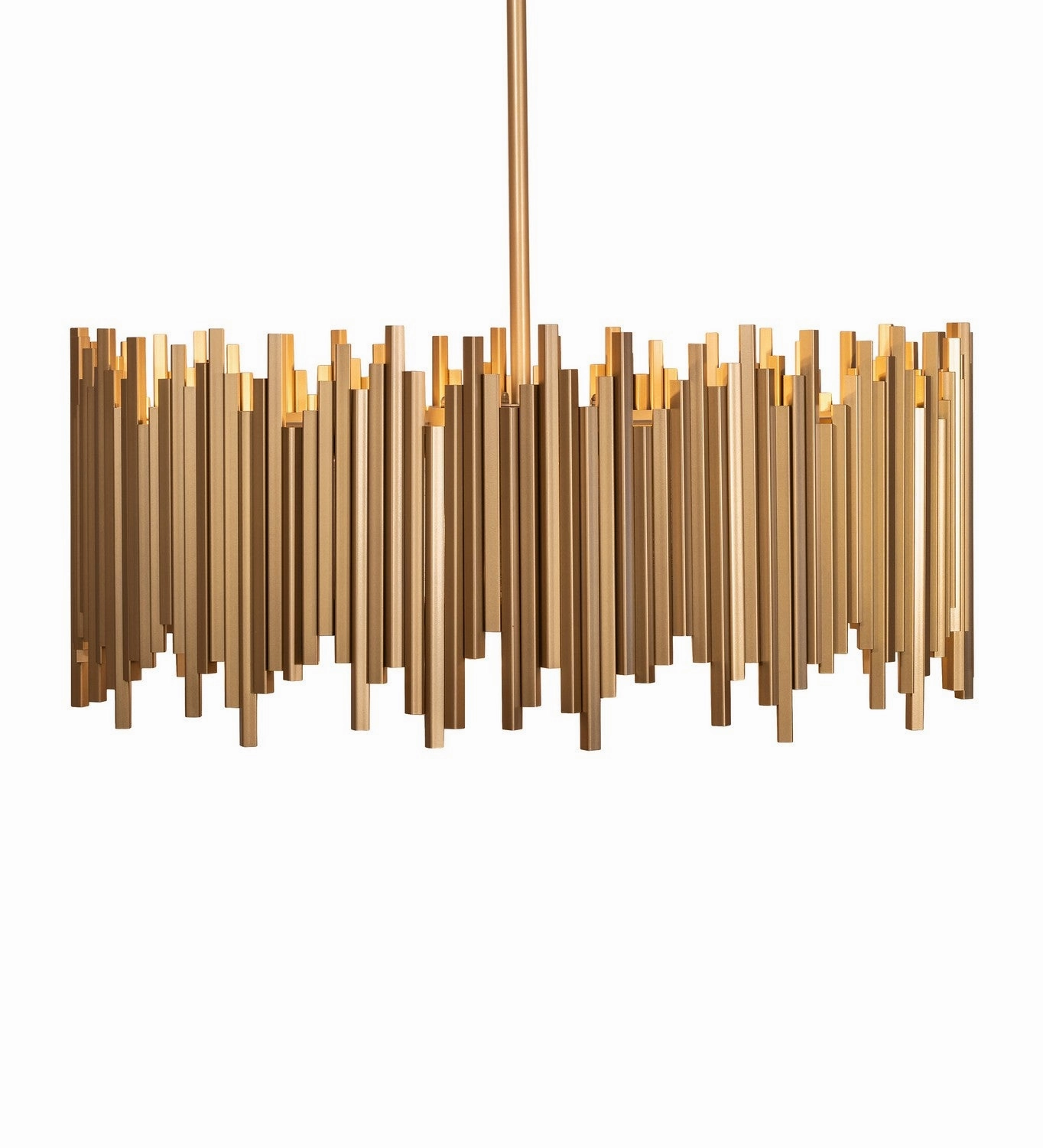 Frequency Eight Light Chandel-Air Gold Metallic Large Ceiling Fans online store