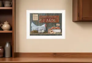 Fresh from the Farm 2 White Framed Print Wall Art Discount Wall Decor Sets
