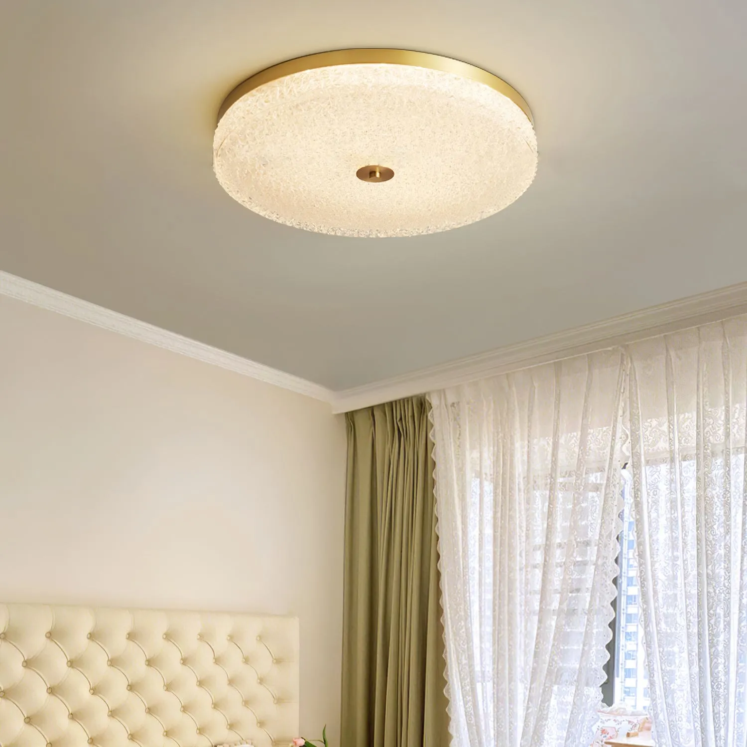 Frosted Dawn Ceiling Light