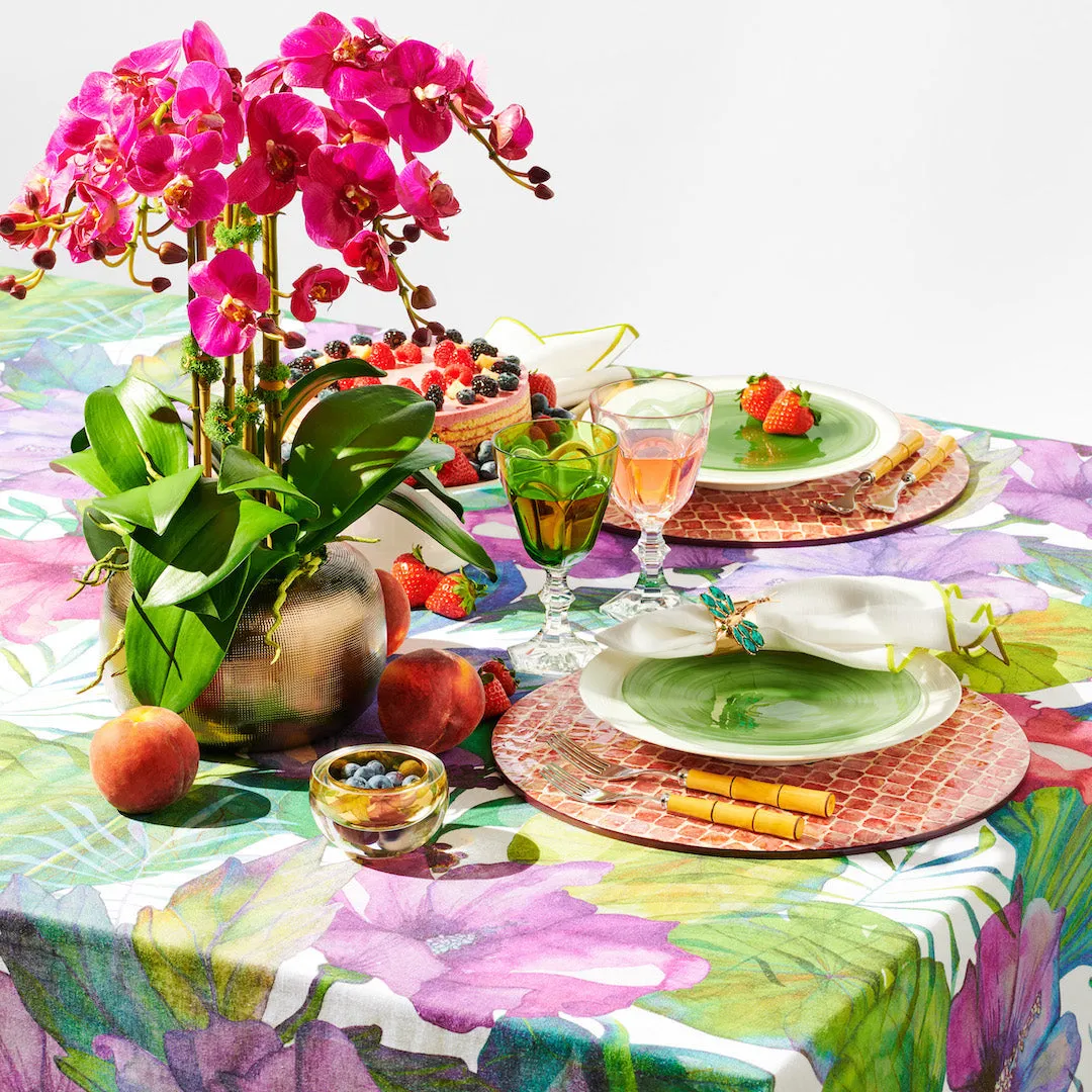 Fuchsia Orchids in Bronze-Glazed Pot Faux Florals Wreaths hot price