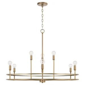 Fuller 9-Light Chandelier Bathroom Lighting essentials promo