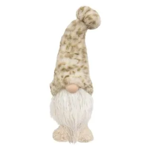 Fuzzy Leopard Print Gnome Decorative Accessories low price