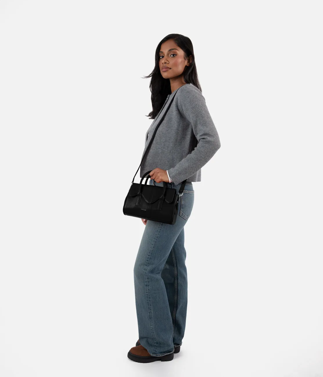 GABBY Vegan Satchel - Arbor
