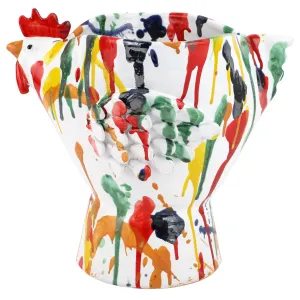 Gallo Figural Splatter Rooster Decorative Accessories seasonal sale