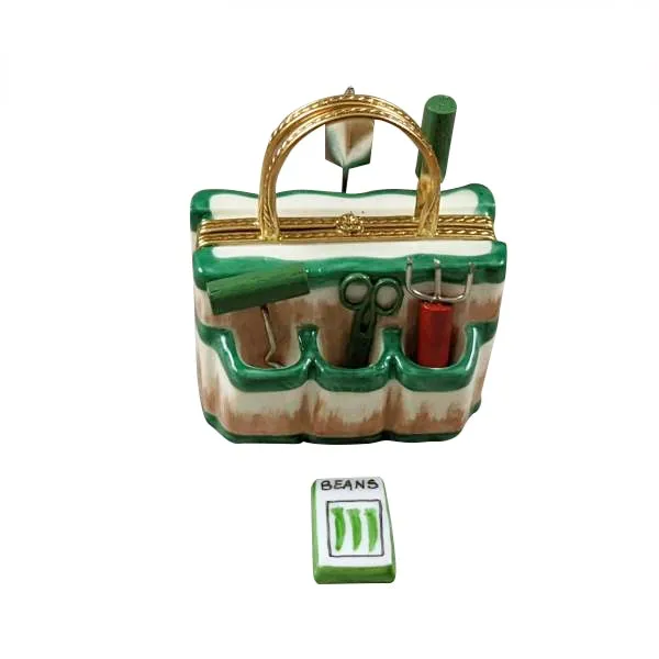 Gardening Tool Bag Limoges Limoges Boxes collectors shop