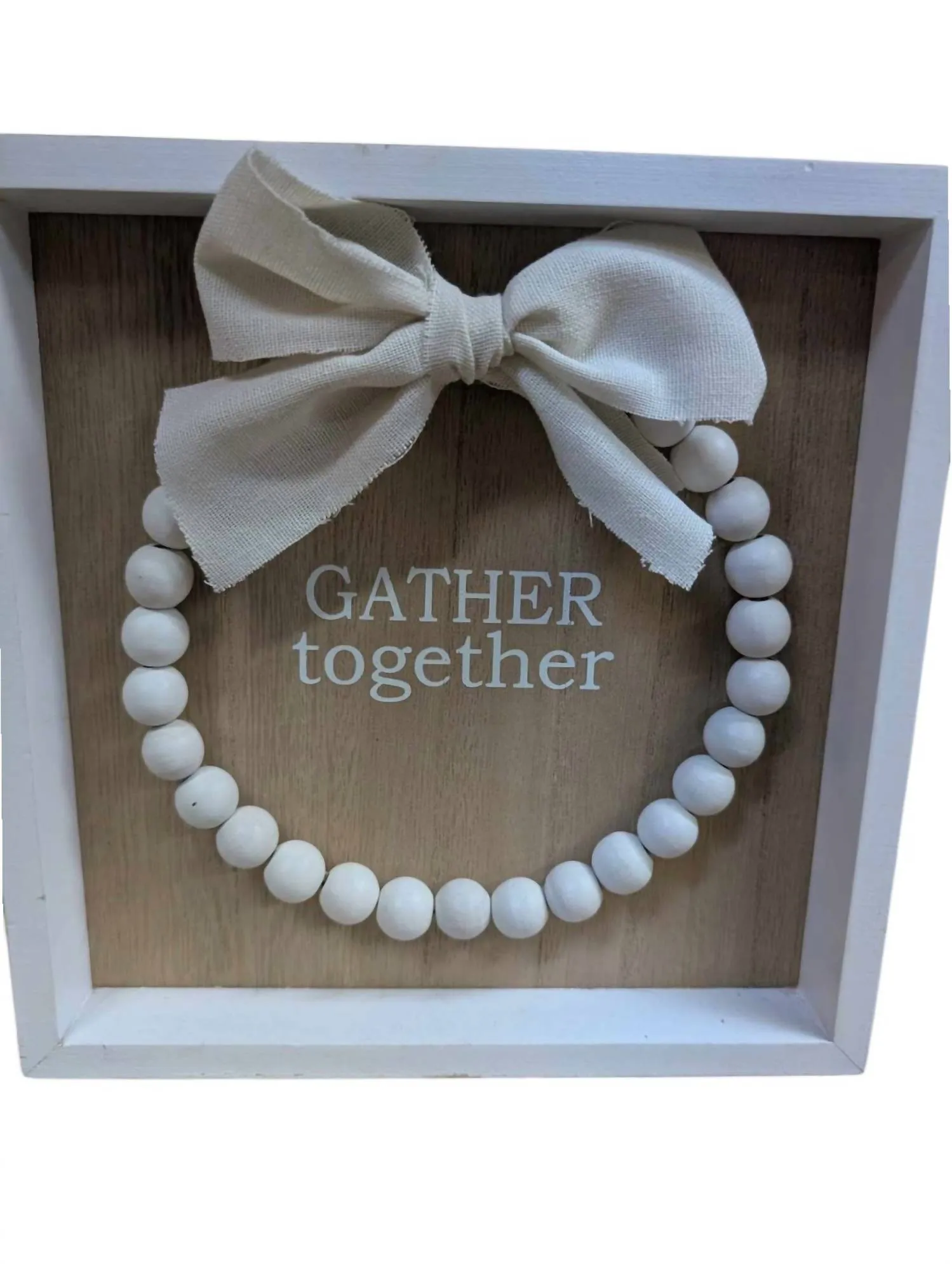 Gather Together Boxed Home Decor In White Decorative Accessories weekend offers