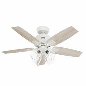 Gatlinburg 44"Ceiling Fan Matte White Small Fans FANS hot deal