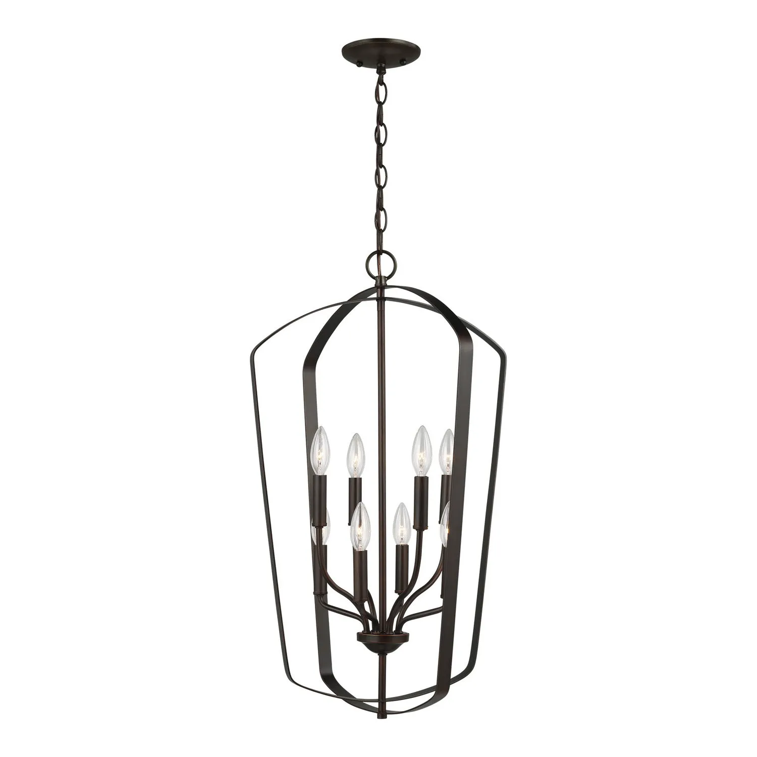 Generation Lighting. Eight Light Hall / Foyer Pendant Cheap Ceiling Lights outlet