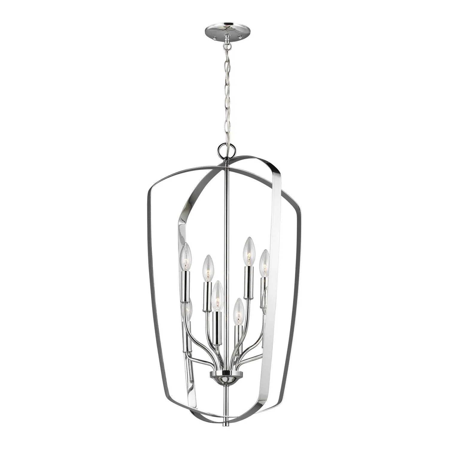 Generation Lighting. Eight Light Hall / Foyer Pendant Cheap Ceiling Lights outlet