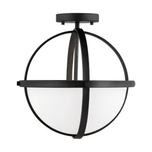 Generation Lighting. Two Light Semi-Flush Convertible Pendant Low Ceiling Lights sale