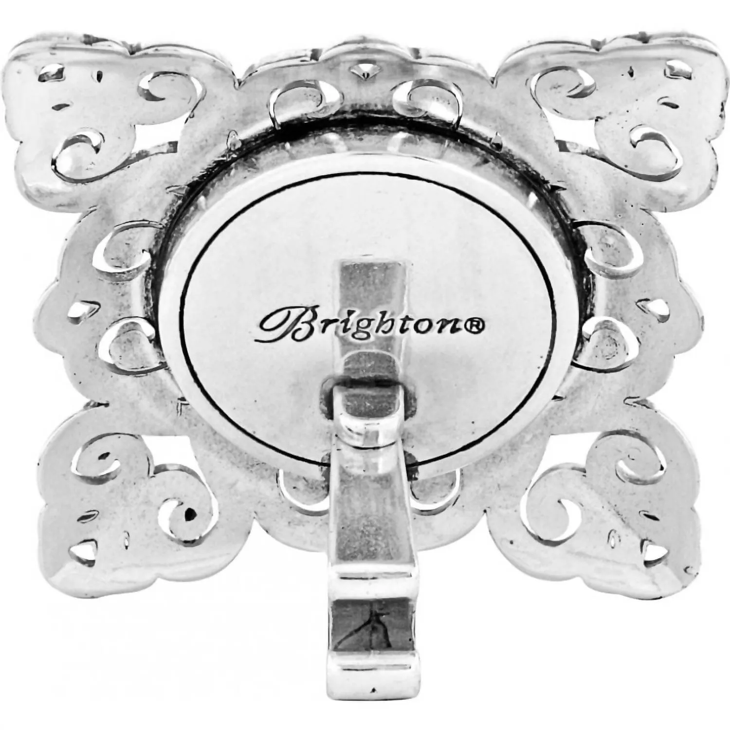 Geneva Clock In Silver