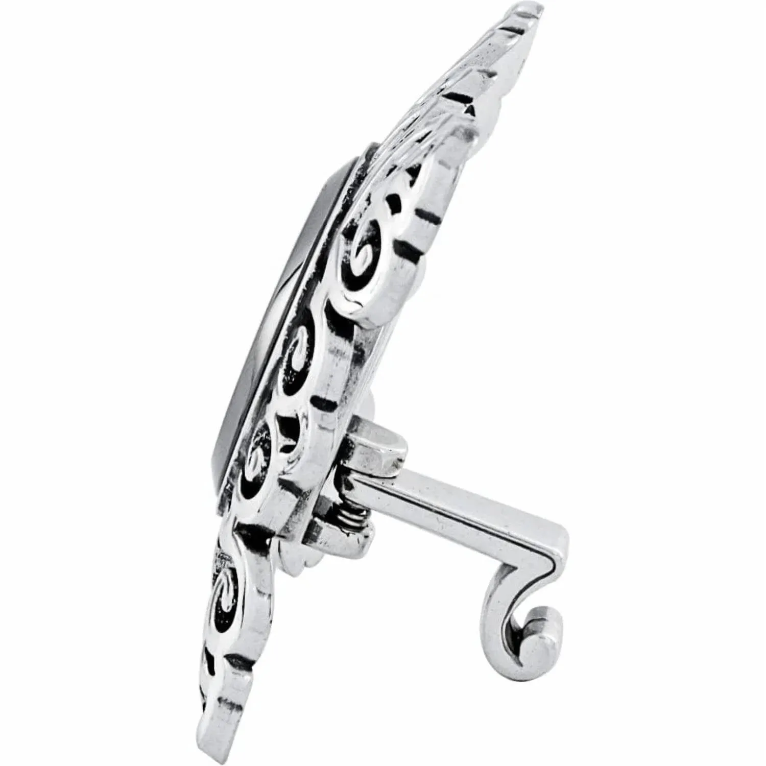 Geneva Clock In Silver