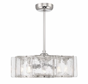 Genry LED Fan D'Lier Polished Nickel Fandeliers FANS on sale now