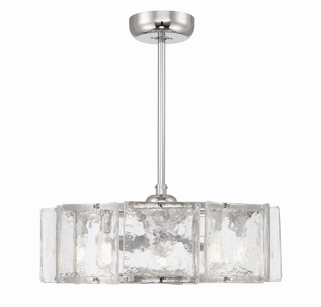 Genry LED Fan D'Lier Polished Nickel Fandeliers FANS on sale now