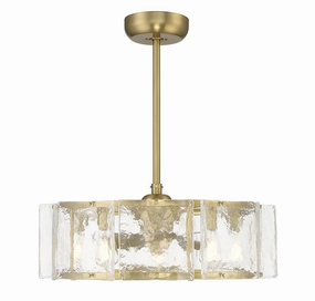 Genry LED Fan D'Lier Warm Brass Fandeliers FANS on sale now