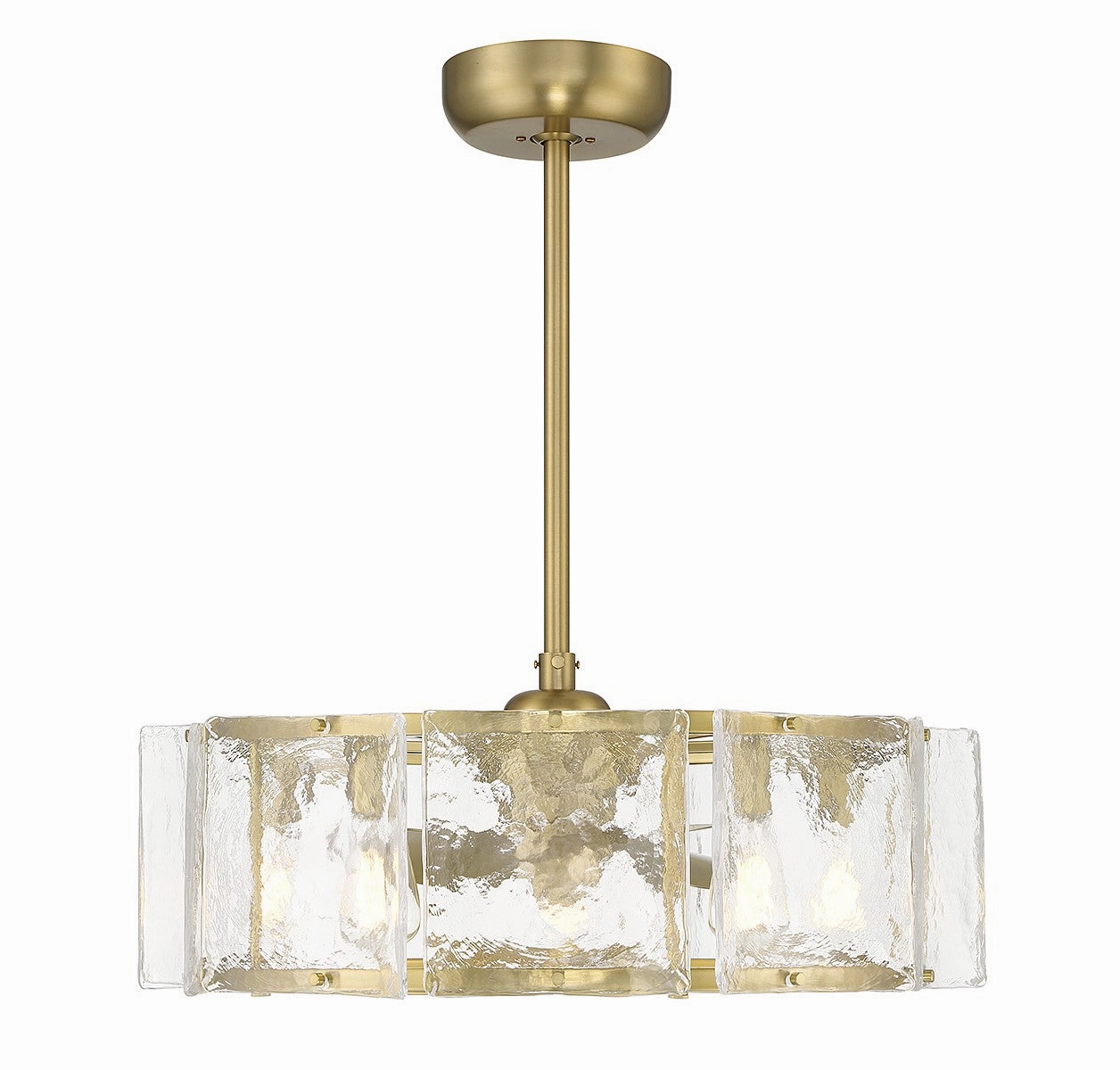 Genry LED Fan D'Lier Warm Brass Fandeliers FANS on sale now