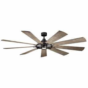 Gentry Xl 85"Ceiling Fan Anvil Iron Large Fans FANS best price