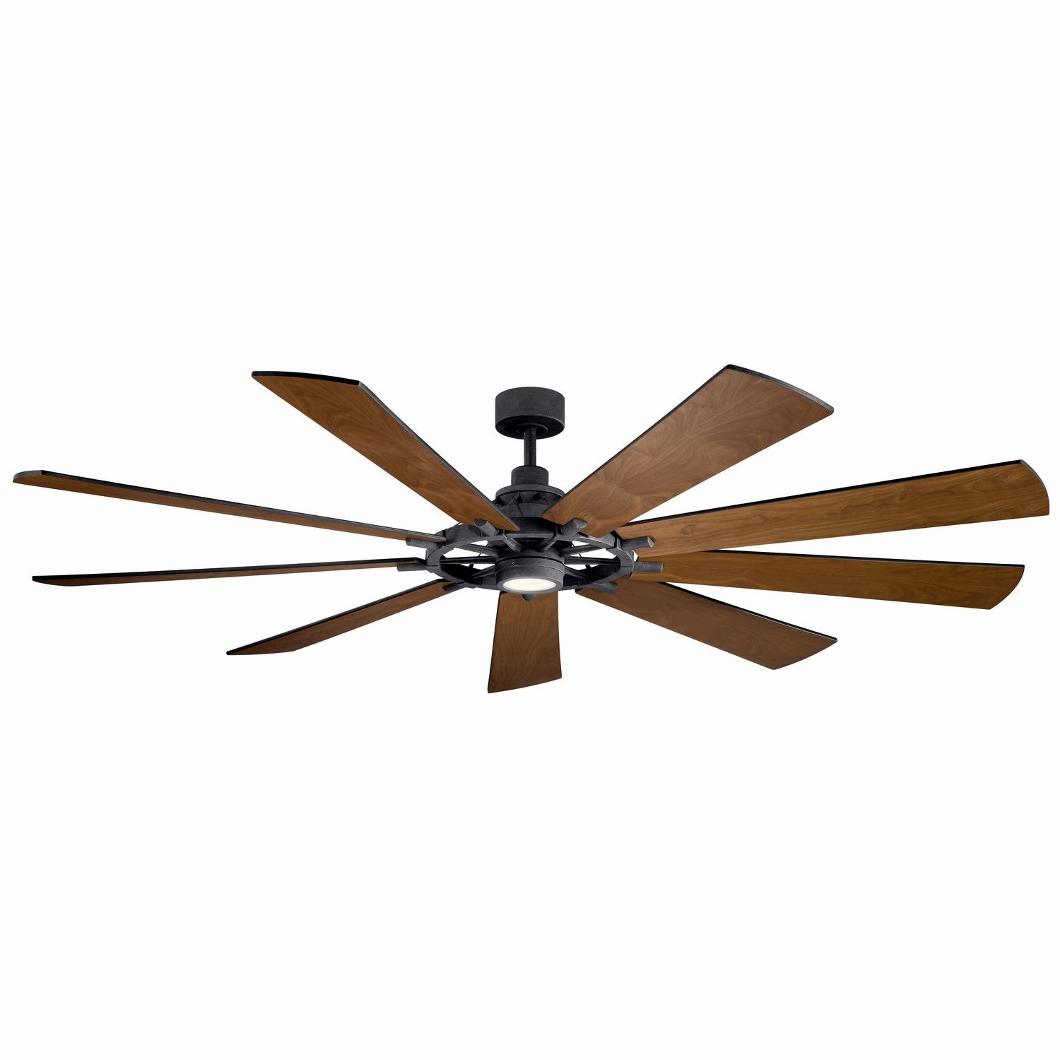Gentry Xl 85"Ceiling Fan Distressed Black Large Ceiling Fans online store