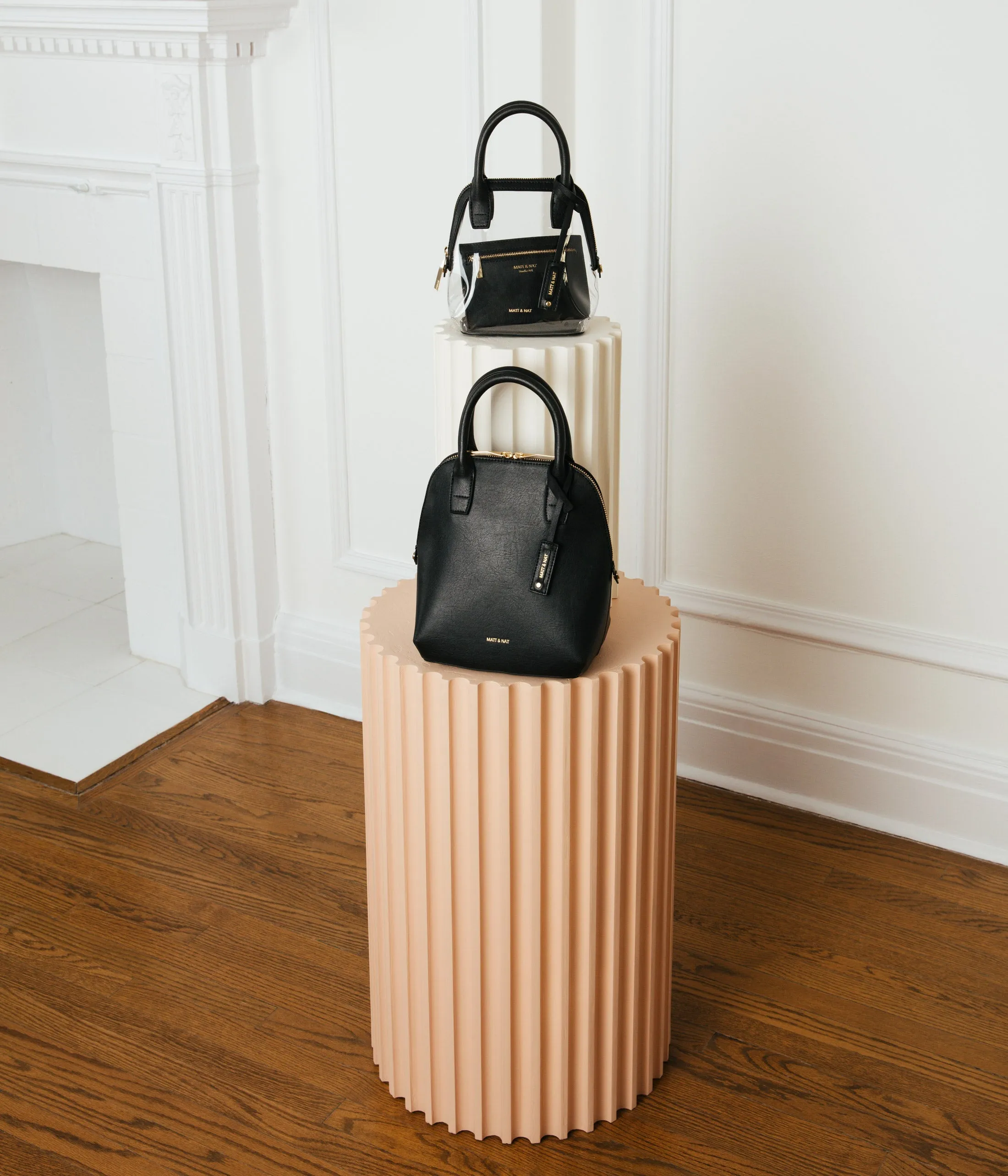 GESSI SMALL Vegan Satchel - PVC