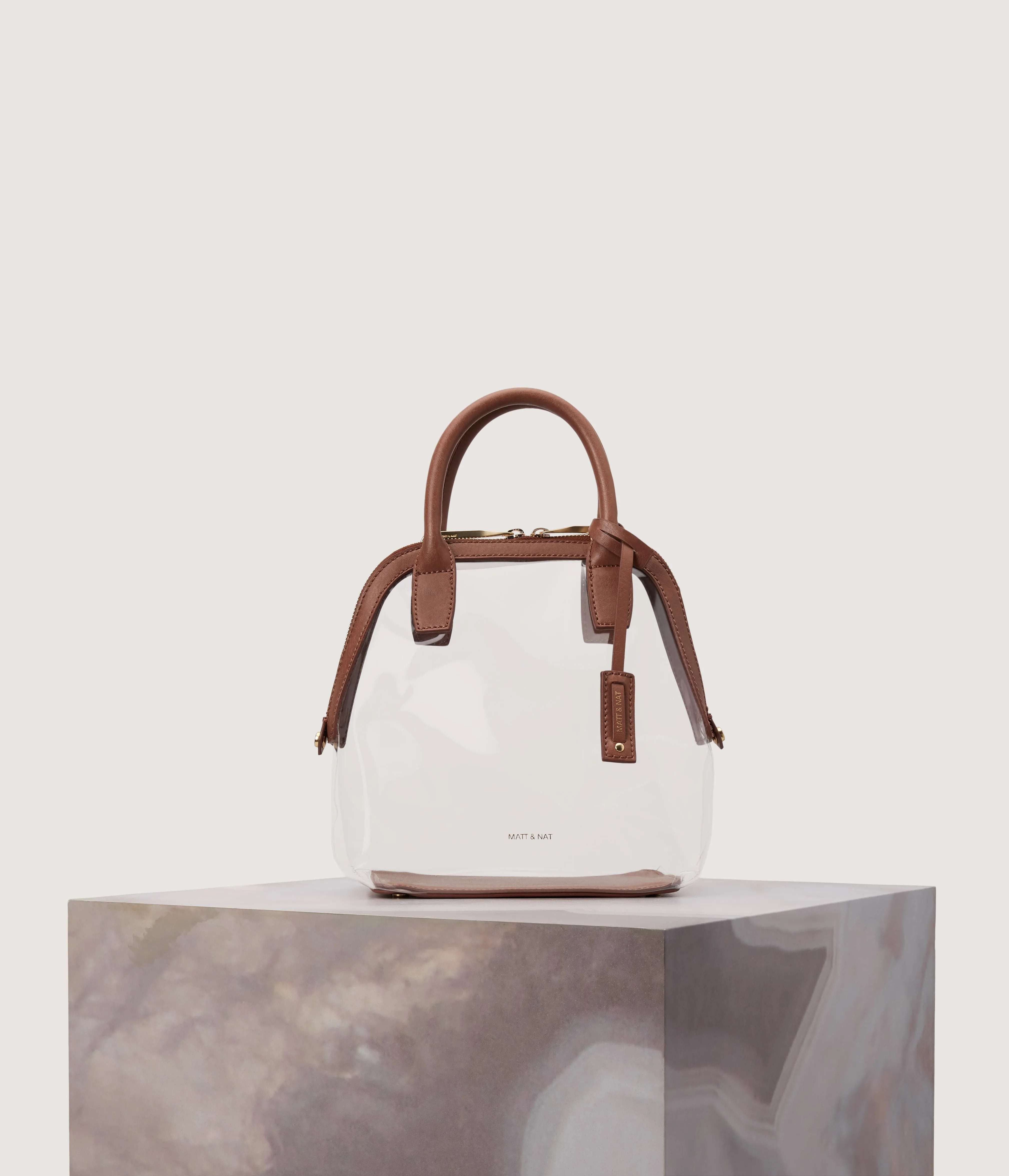 GESSI SMALL Vegan Satchel - PVC