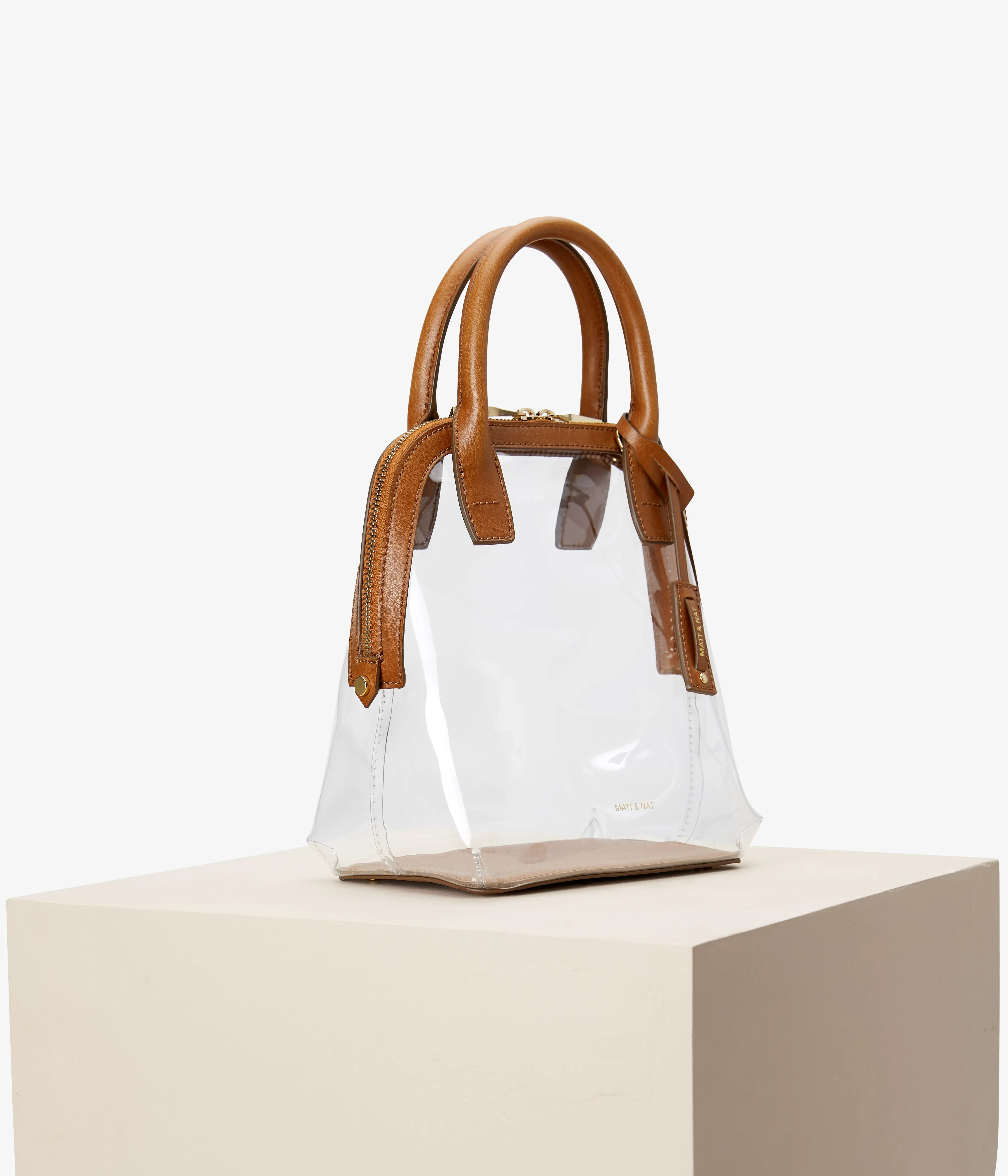 GESSI SMALL Vegan Satchel - PVC