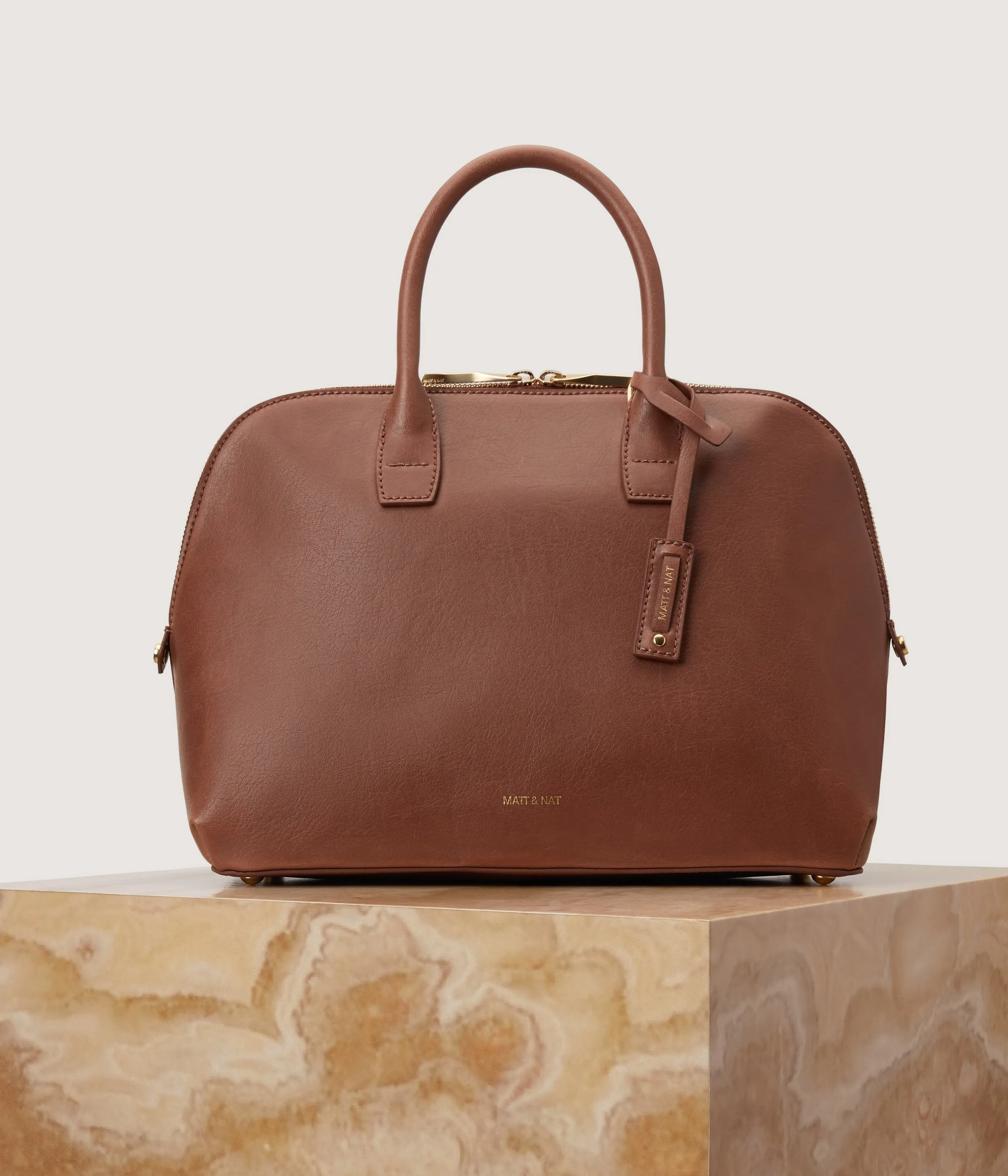 GESSI Vegan Satchel - Vintage