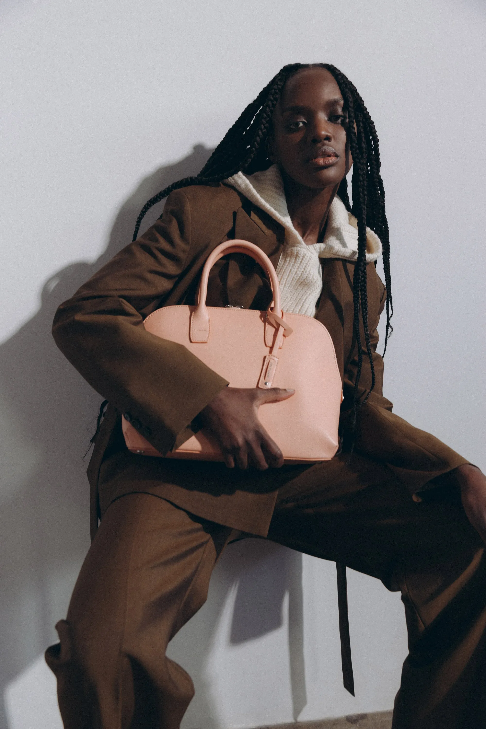 GESSI Vegan Satchel - Vintage