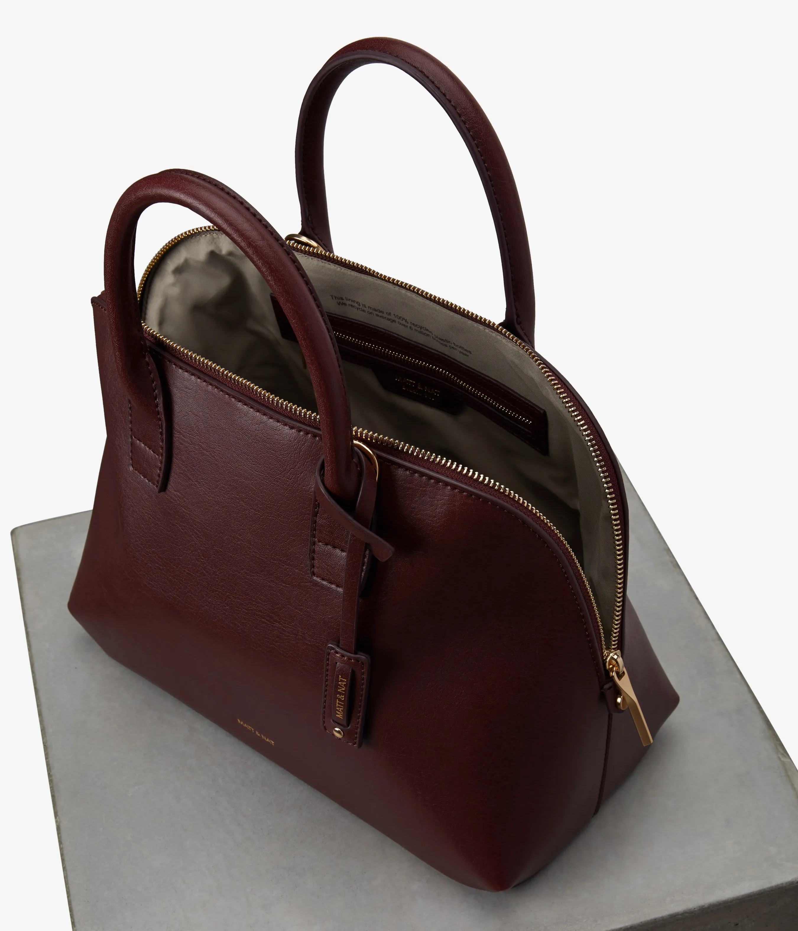 GESSI Vegan Satchel - Vintage