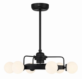 Gibson LED Fan D'Lier Matte Black Fandeliers FANS on sale now