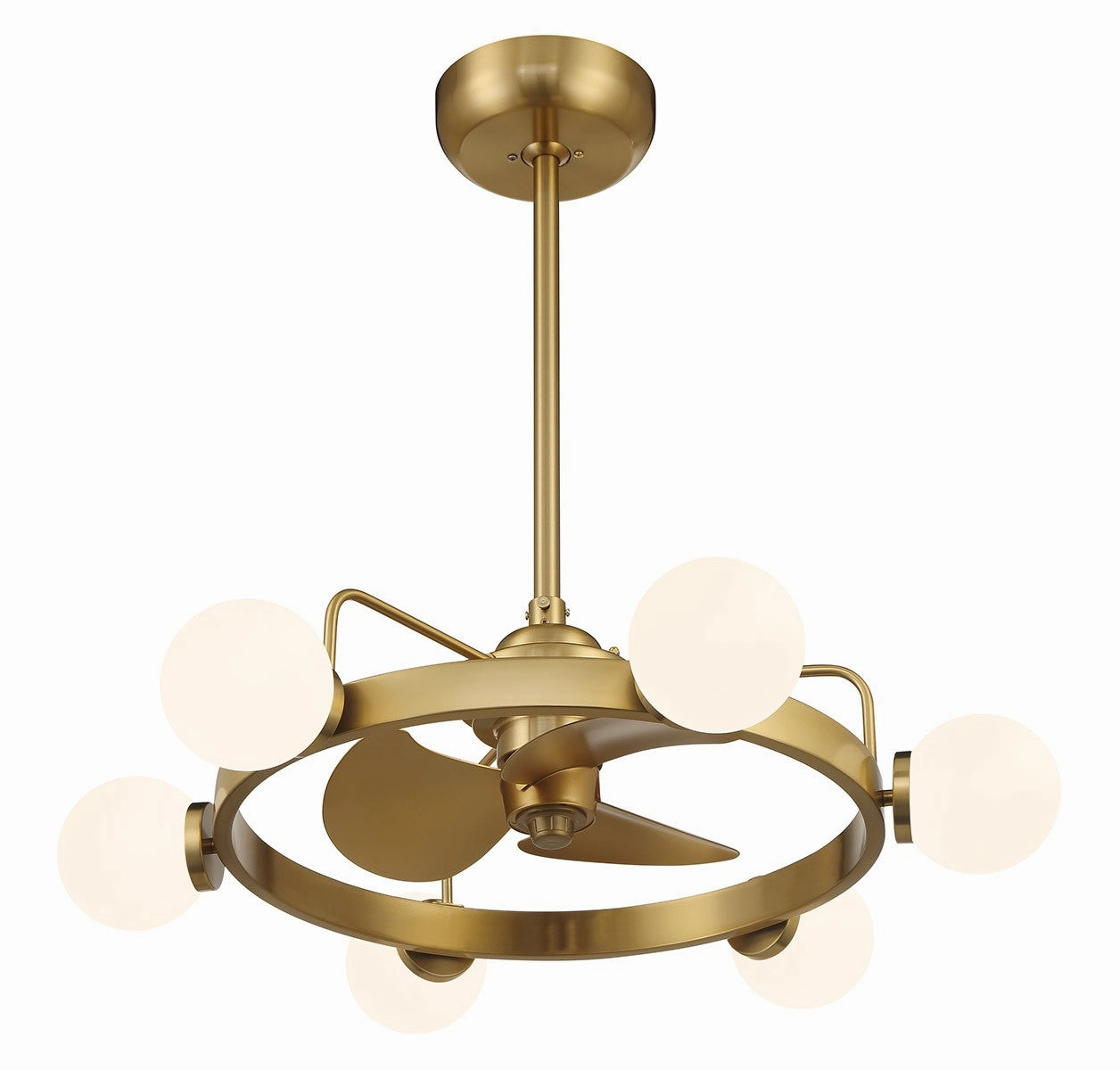 Gibson LED Fan D'Lier Warm Brass Fandeliers at discount prices