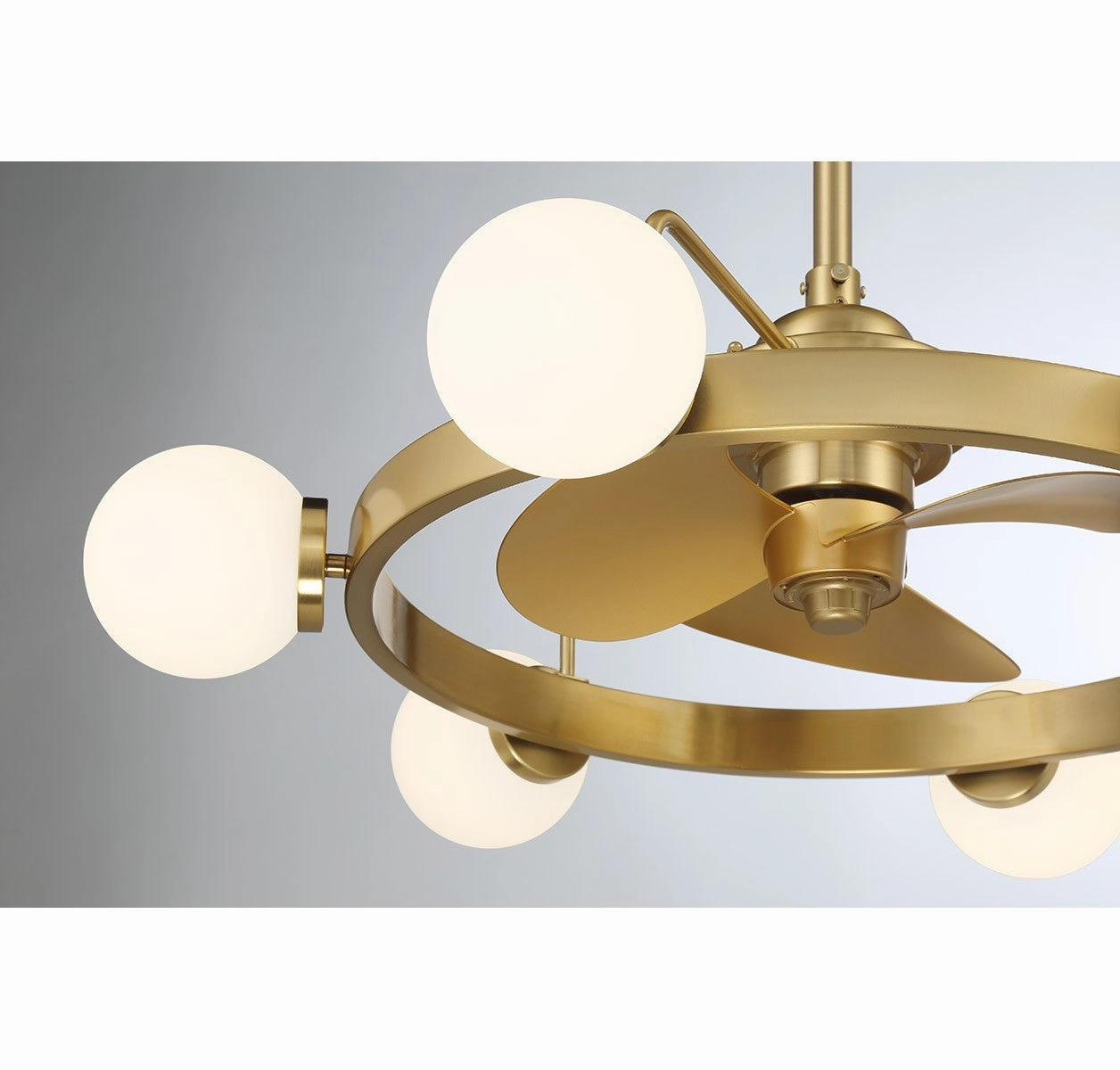 Gibson LED Fan D'Lier Warm Brass Fandeliers at discount prices