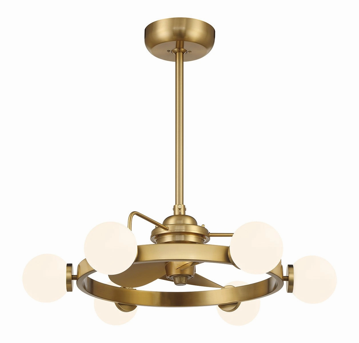 Gibson LED Fan D'Lier Warm Brass Fandeliers at discount prices