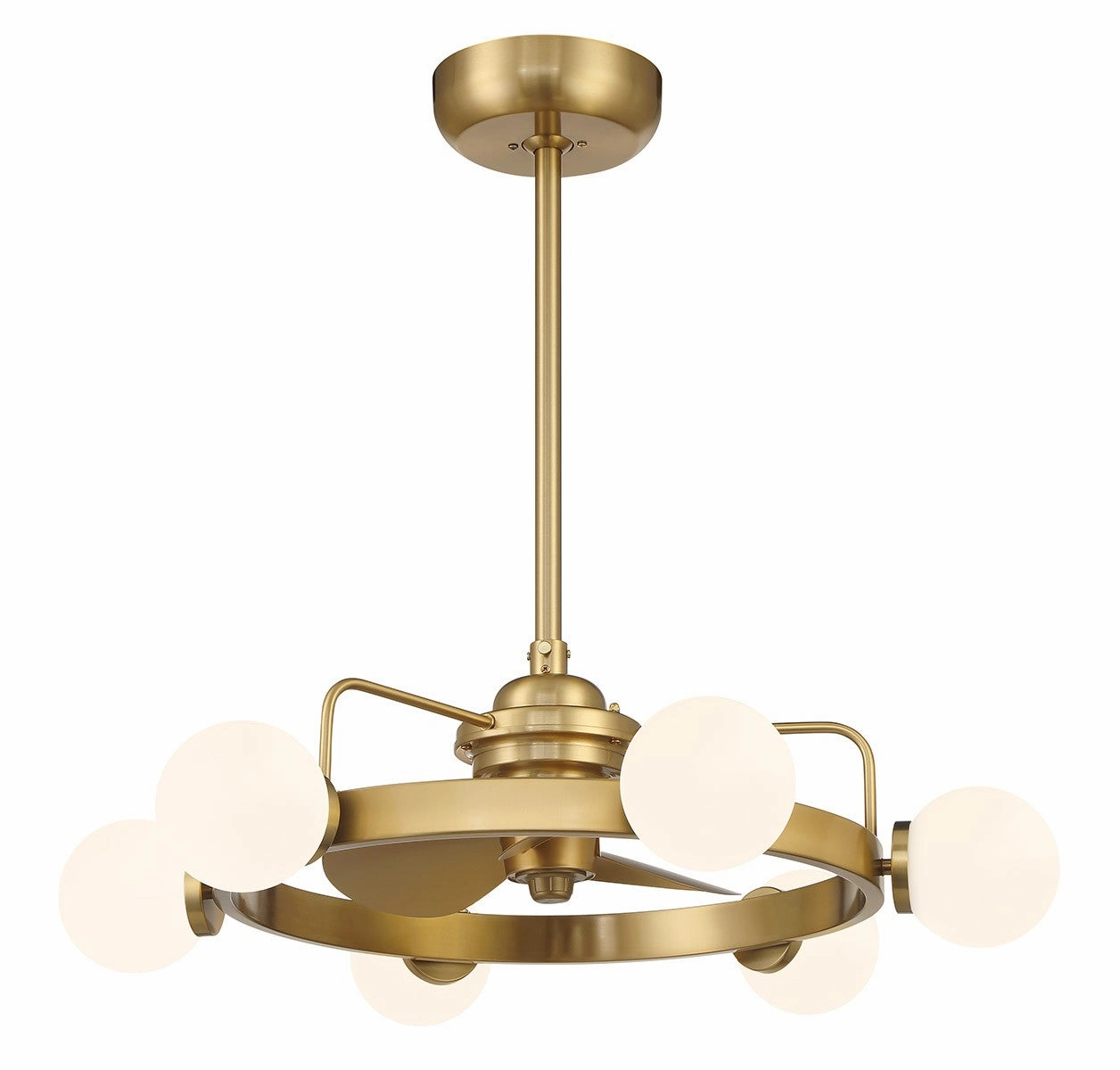 Gibson LED Fan D'Lier Warm Brass Fandeliers at discount prices