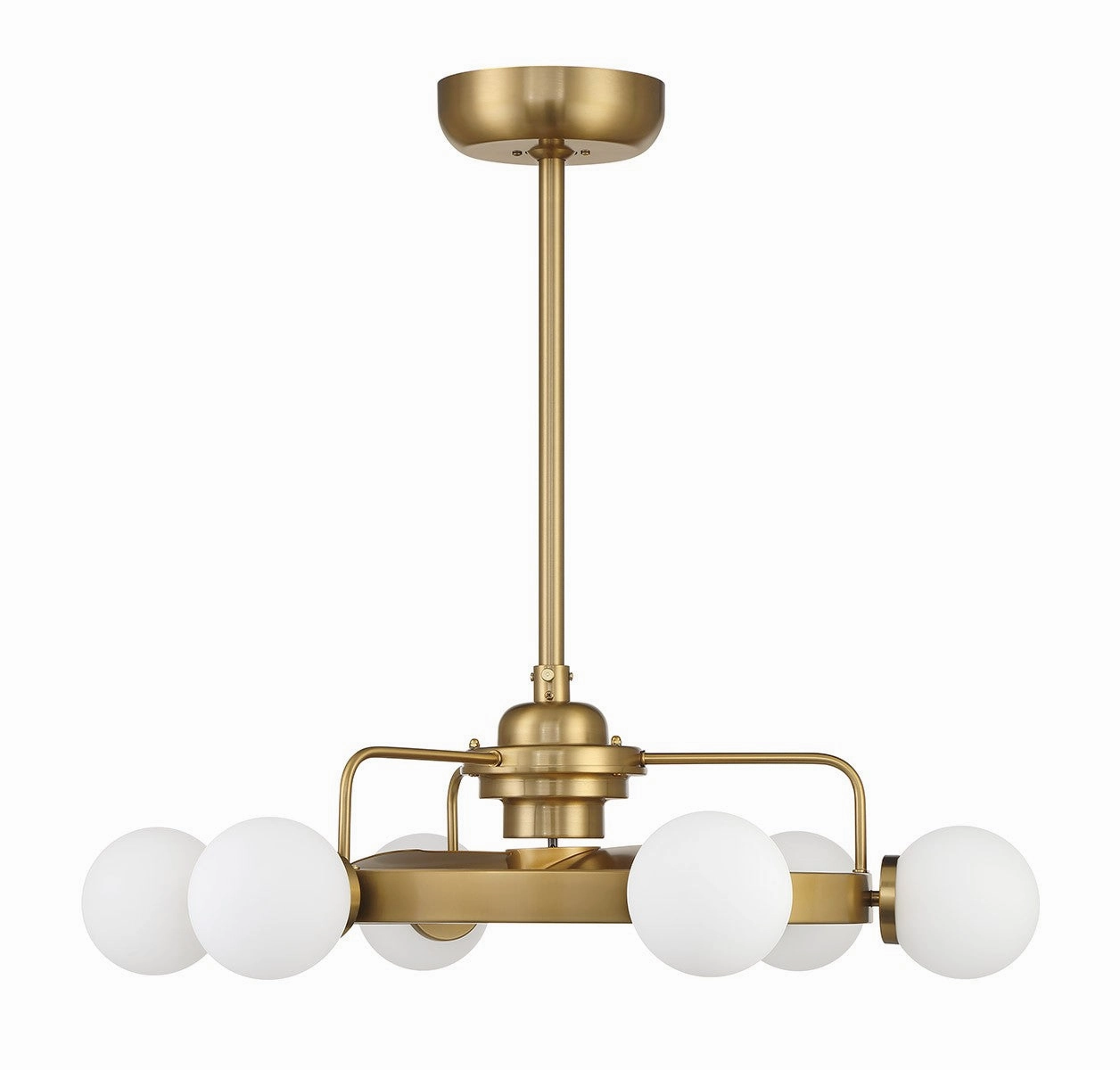 Gibson LED Fan D'Lier Warm Brass Fandeliers at discount prices