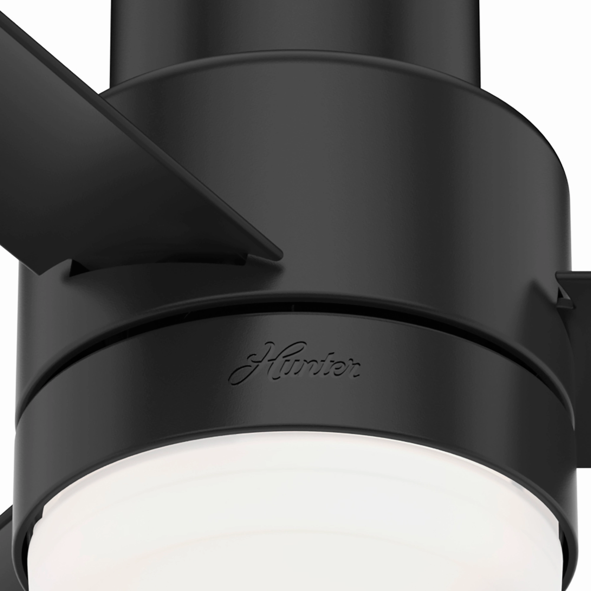 Gilmour 44"Ceiling Fan Matte Black Small Room Fans sale