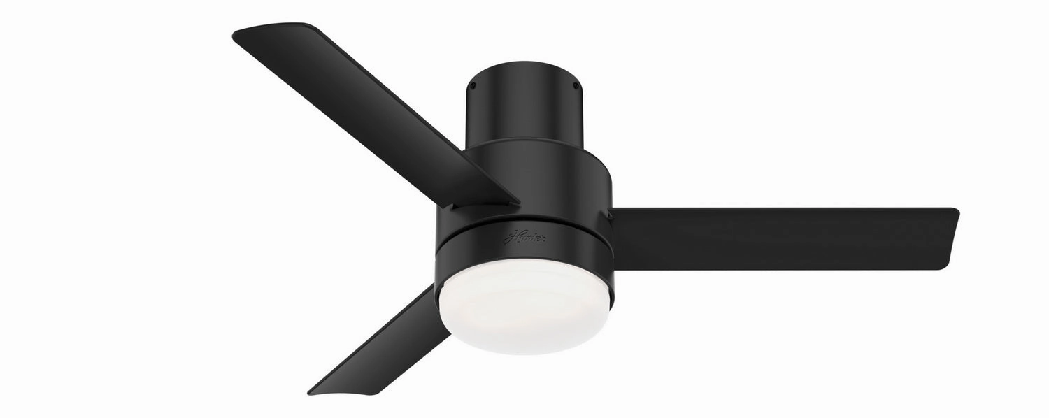 Gilmour 44"Ceiling Fan Matte Black Small Room Fans sale