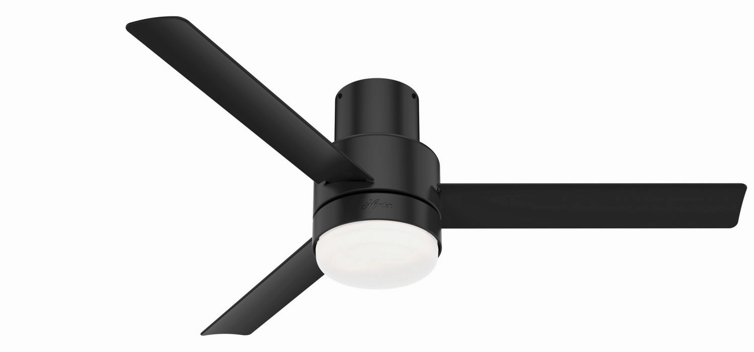 Gilmour 52"Ceiling Fan Matte Black Huggers FANS outlet store