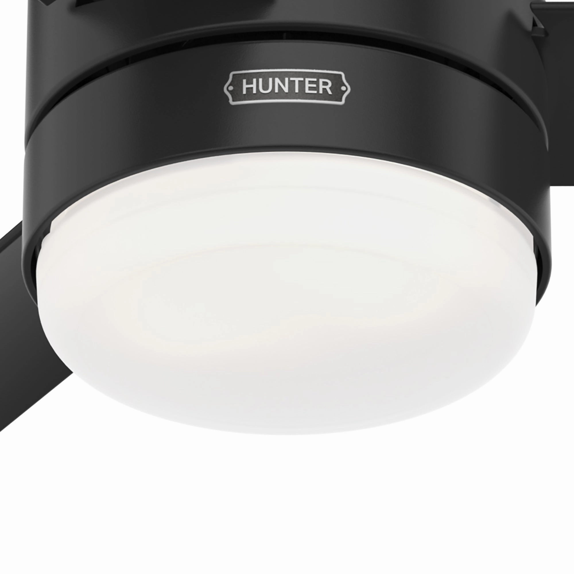 Gilmour 52"Ceiling Fan Matte Black Huggers Fans low price shop