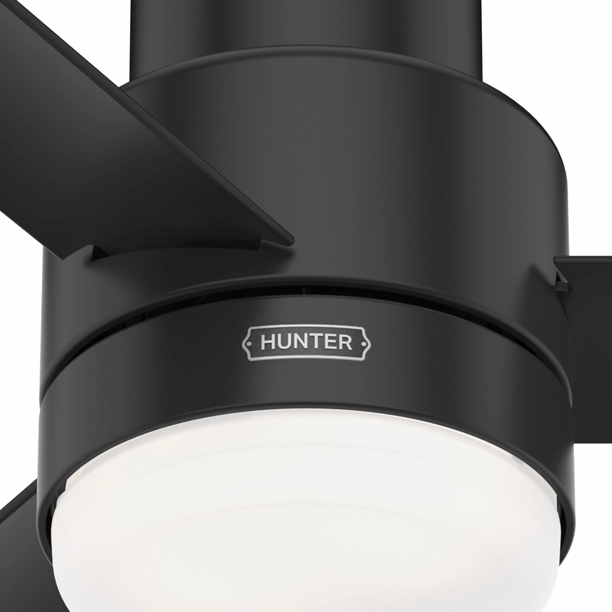Gilmour 52"Ceiling Fan Matte Black Huggers Fans low price shop