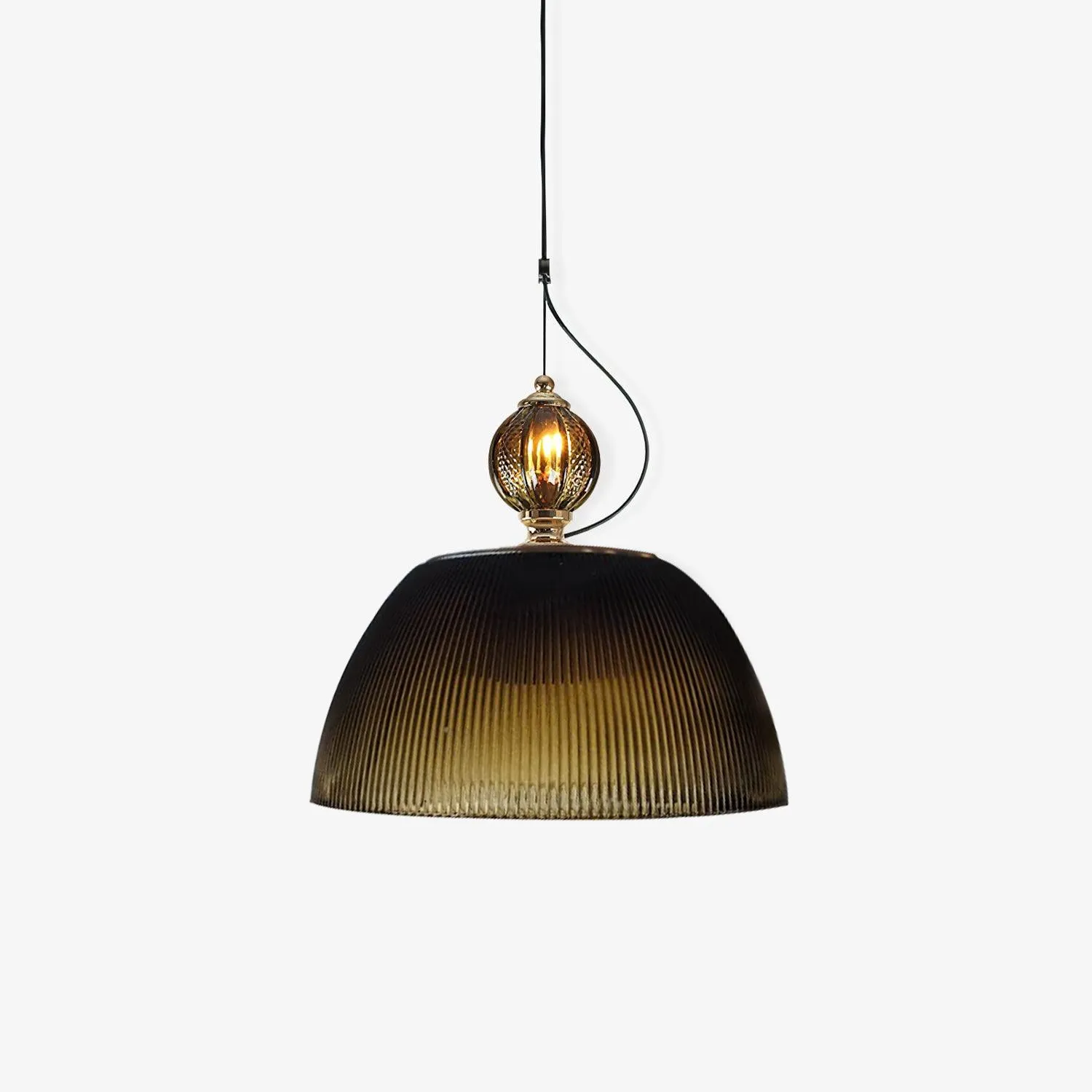 Glass Bowl Pendant Lamp Stylish Living Room Lights