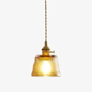 Glass Cup Pendant Lamp Discount Lighting for Bedrooms