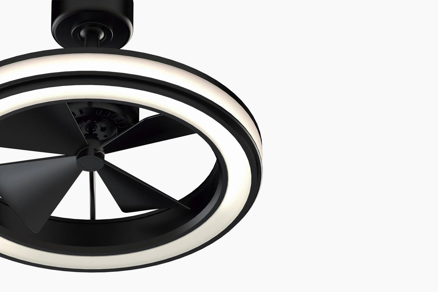 Gleam 16"Ceiling Fan Black Fandeliers at discount prices
