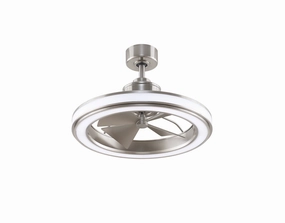 Gleam 16"Ceiling Fan Brushed Nickel Fandeliers FANS on sale now