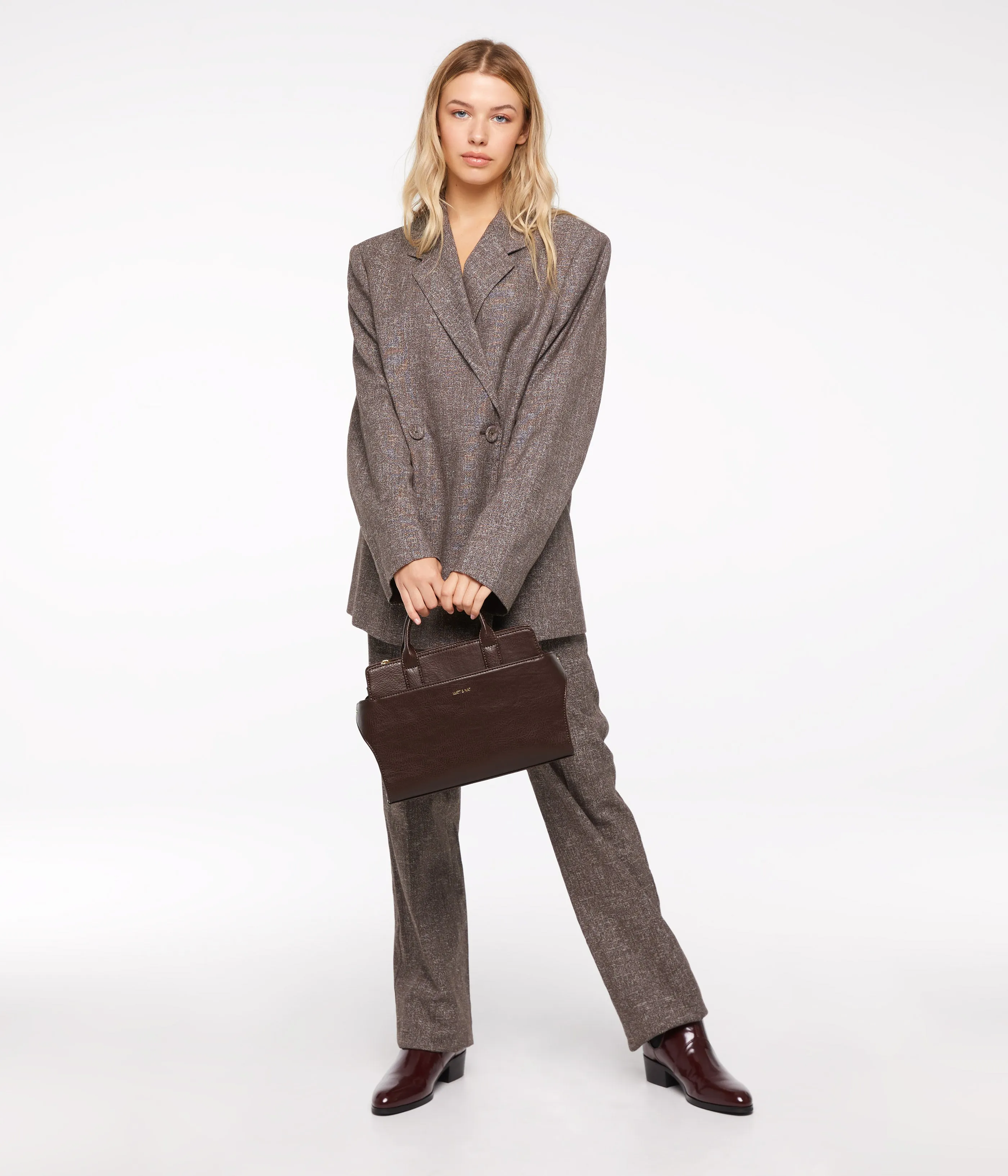 GLORIASM Small Vegan Satchel - Dwell