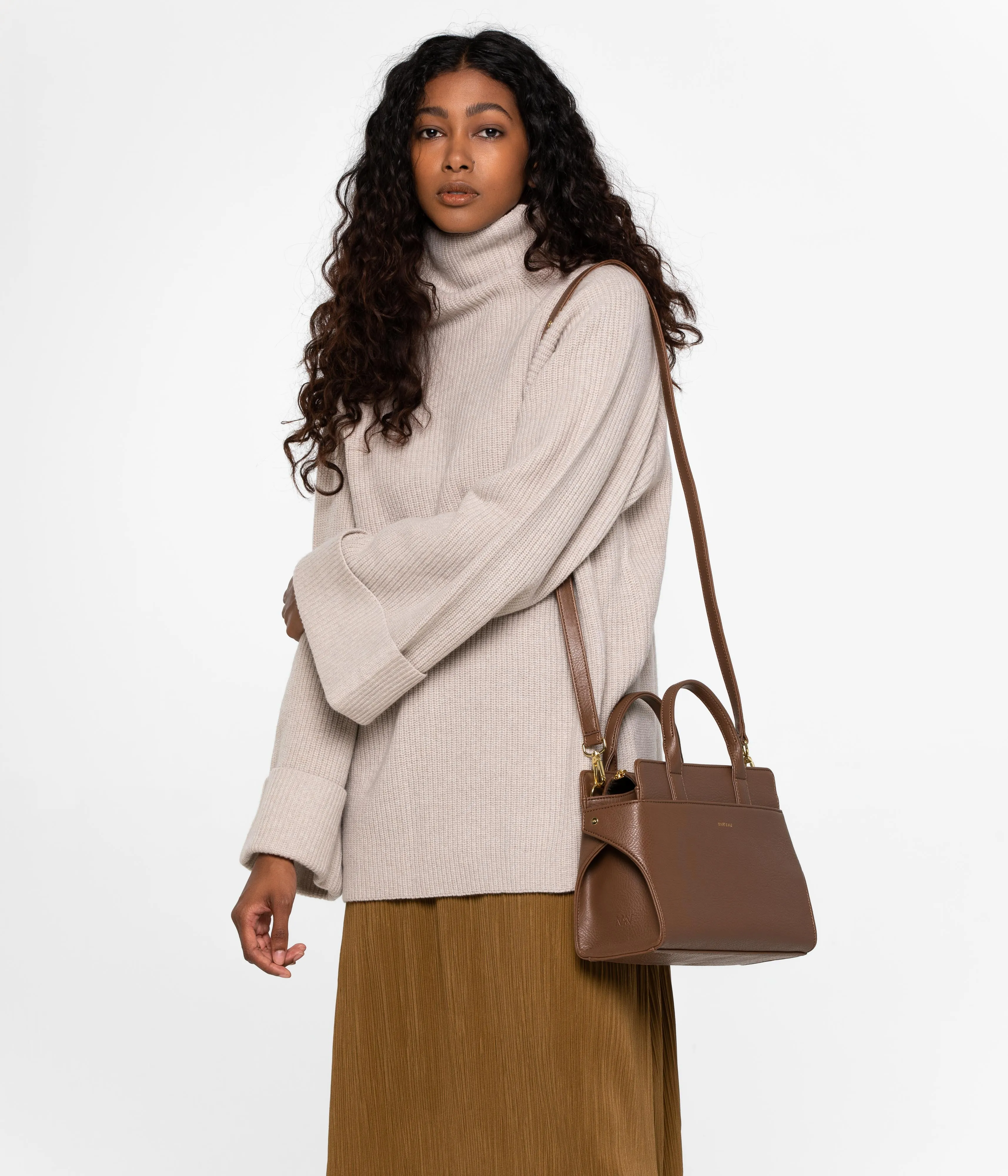 GLORIASM Small Vegan Satchel - Dwell