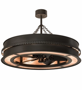 Golden Forge Eight Light Chandel-Air Small Fans FANS special offer